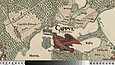 Ausschnitt einer Abbildung aus dem Atlas der kurfürstlichen Herrschaft Potsdam 1682 - 1685