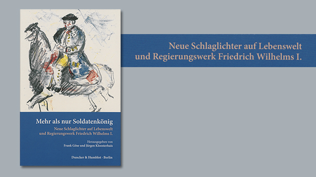 Lovis Corinths Farblithograpfie König Friedrich Wilhelms I. aus der Mappe „König Friedrich und sein Kreis“, 1921.