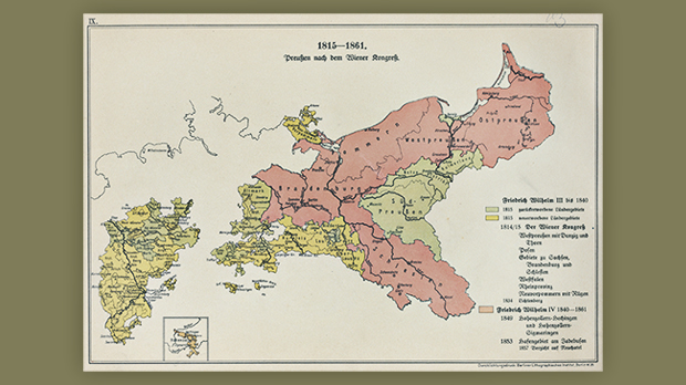 Schüleratlas über die territoriale Entwicklung des Königsreichs Preußen